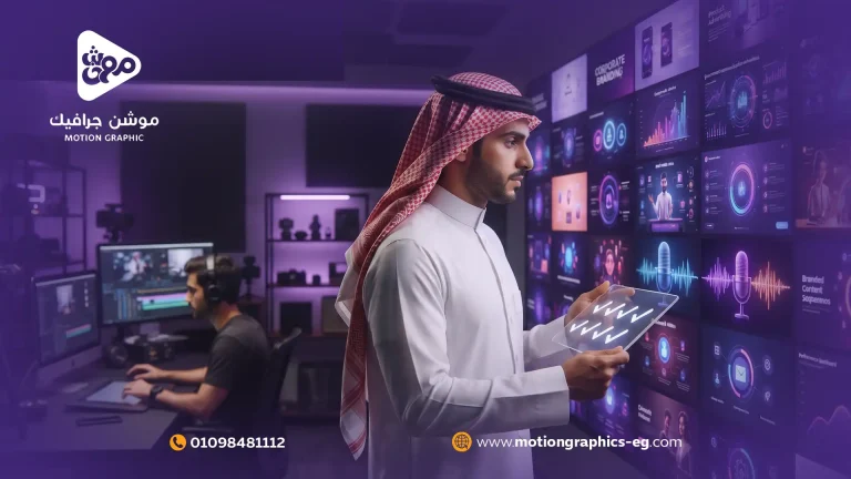 8 معايير لاختيار شركة موشن جرافيك في السعودية