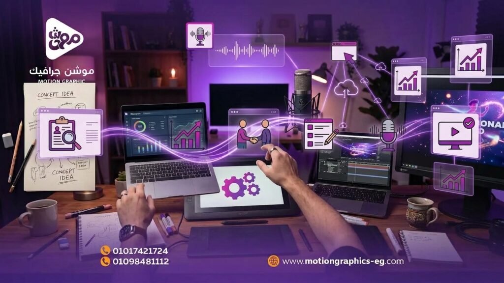 8 أفكار لفيديوهات موشن جرافيك ترفع تفاعل الجمهور